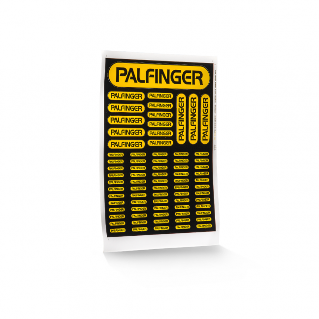 Complete Set 1:14 1:16 Sticker Palfinger RC Decal Construction Machine  Digger